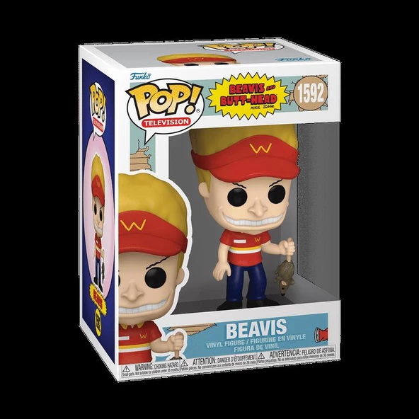 Funko Pop Television Beavis Butt-Head Beavis Burger World Uniform 1592 ürün görseli 1