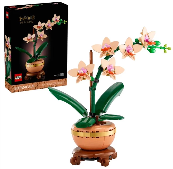 Lego Botanicals Mini Orkide 10343 ürün görseli 1