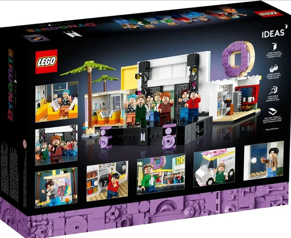 Lego ideas BTS Dynamite 21339 - Resim 2