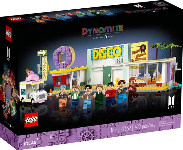 Lego ideas BTS Dynamite 21339 ürün görseli 1