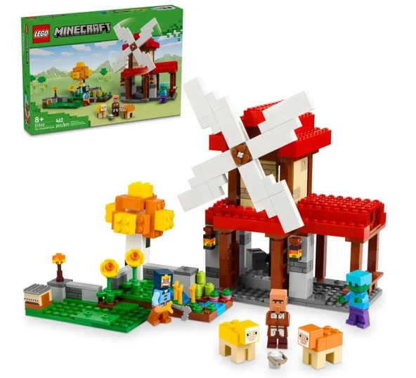 Lego Minecraft Rüzgar Değirmeni Çiftliği 21262 ürün görseli 1