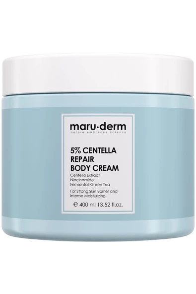 Maru.Derm Vücut Kremi | Maruderm %5 Centella Onarıcı Vücut Kremi 400 ml ürün görseli 1