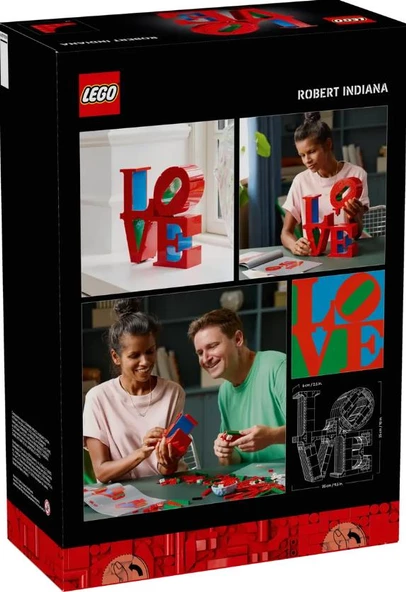 Lego Art Love 31214 - Resim 4