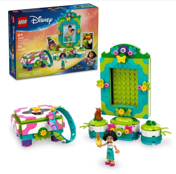 Lego Disney Mirabel'in Fotoğraf Çerçevesi ve Takı Kutusu 43239 ürün görseli 1