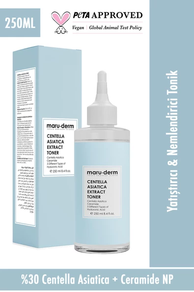 Maru.Derm Maruderm Centella Asiatica Yatıştırıcı & Ceramide Nemlendirici Tonik 250 Ml ürün görseli 1