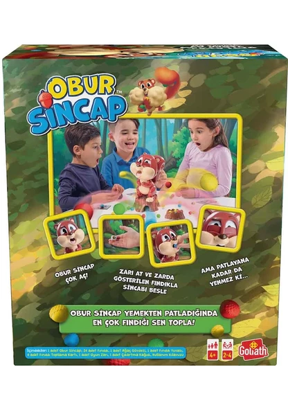 Adore Oyuncak Goliath Obur Sincap Kutu Oyunu 927817 ürün görseli 1