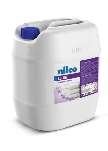 Nilco LS 406 20L/23,4KG OPTİK AĞARTICILI ANA YIKAMA ÜRÜNÜ ürün görseli 1