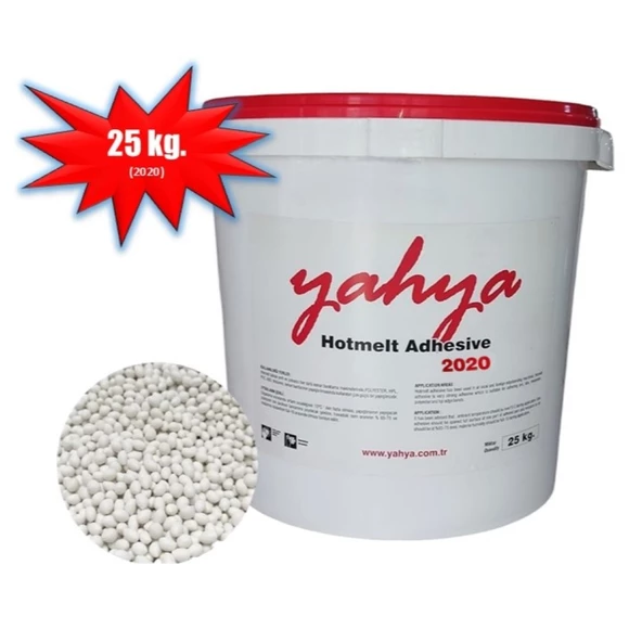 Yahya Hotmelt Boncuk Tutkal 25 kg. (Kod:2020) ürün görseli 1