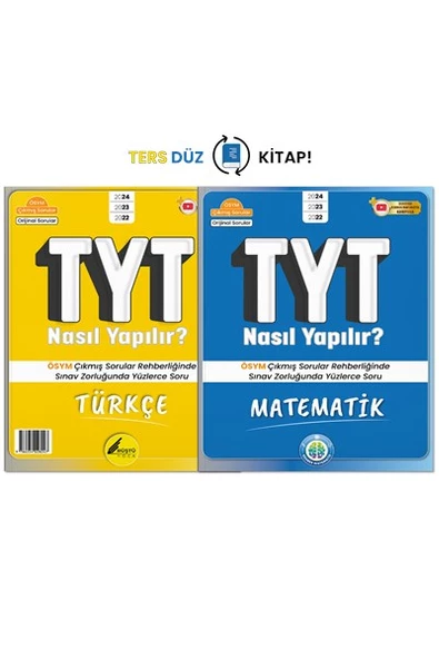 TYT Nasıl Yapılır? Türkçe ve Matematik Soru Bankası - Rehber Matematik ürün görseli 1