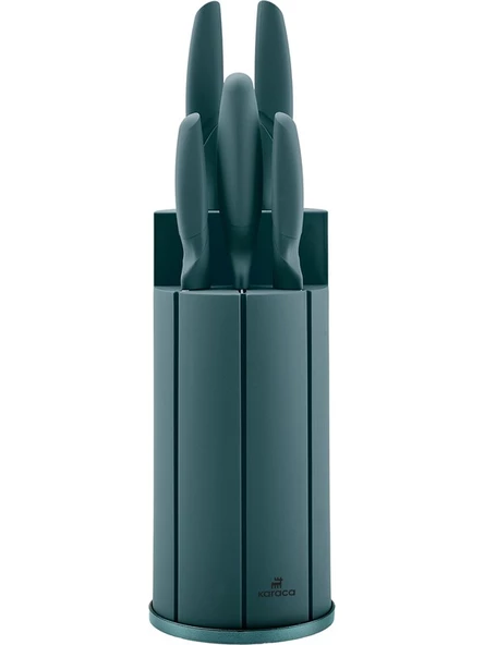 Karaca Proofcut Green 6 Parça Standlı Bıçak Seti - Resim 4