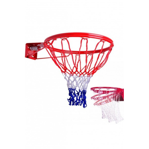 Deluxe Çift Katlı Yaylı Basketbol Çemberi + Basketbol Filesi ürün görseli 1