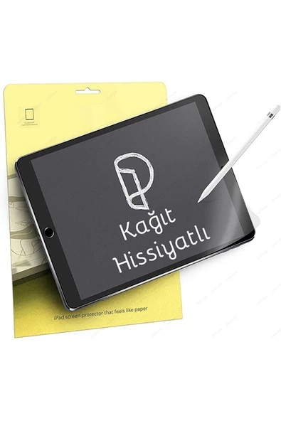 Apple Ipad Air 5. Nesil 2022 10.9" Inç M1 Paperlike Nano Kırılmaz Ekran Koruyucu Kağıt Hissli ürün görseli 1