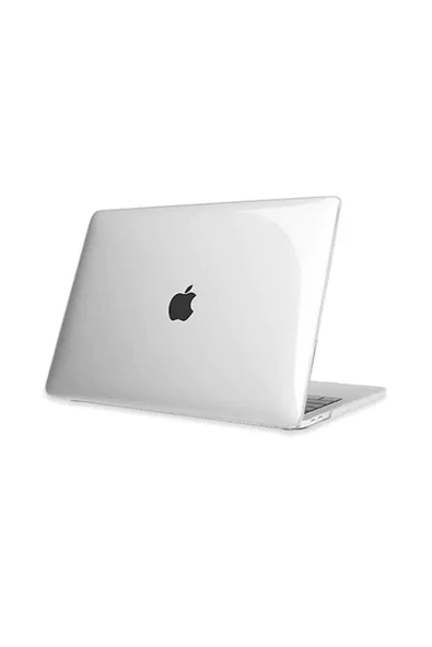 Macbook Pro 13"  2020 Uyumlu M1 Çip A2338 Şeffaf Kılıf Koruyucu Kapak ürün görseli 1