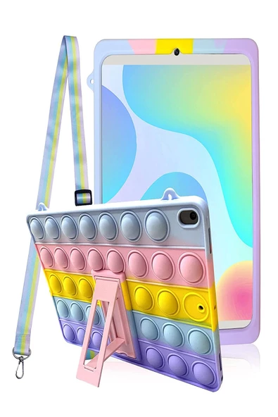 Ipad 9. Nesil 10.2" 2021 Uyumlu Kılıf Popit Standlı Kılıf A2602 A2603 A2605 A2604 ürün görseli 1