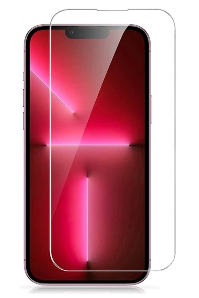 Iphone 13 Uyumlu Ekran Koruyucu (6.1 Inch) 9h Clear Nano Esnek Cam Ekran Koruyucu ürün görseli 1