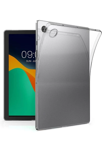 Samsung Galaxy Tab A8 Sm-x200 10.5 Inç Tablet Uyumlu Şeffaf Süper Silikon Kapak ürün görseli 1