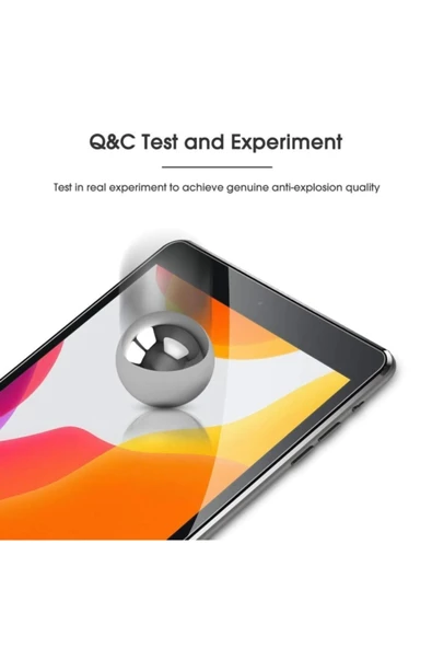 Ipad 7. Ve 8. Nesil 10.2 Inç Nano Kırılmaz Ekran Koruyucu Şeffaf Kırılmaz Cam Koruyucu Tam Uyumlu ürün görseli 1