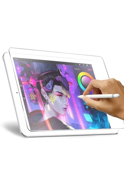 Ipad 9.7 Inc 5. 6. Nesil 2017 2018 Uyumlu Paper Like Ekran Koruyucu Kağıt Hissiyatlı Cam ürün görseli 1