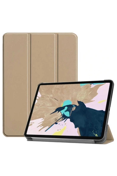 Apple Ipad Pro 11 2.nesil 2020 Smart Case A2228 A2068 A2230 A2231  Gold ürün görseli 1