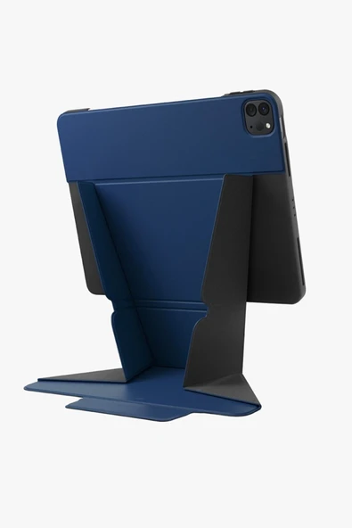 Ipad Pro 11" 2022 M2 Tablet Kılıf Ryze Serisi Standlı 360º Dönme Özellikli Katlanabilir Tasarım  Blue ürün görseli 1