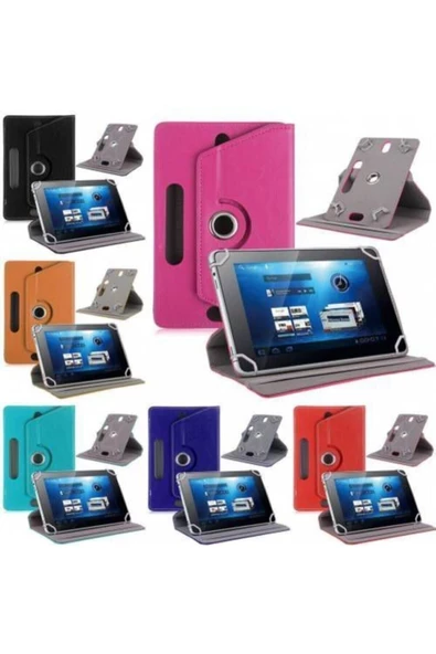 Alcatel 1t 10 2020 Smart 10 Inç Üniversal Uyumlu Standlı Tablet Kılıfı  LACİVERT ürün görseli 1