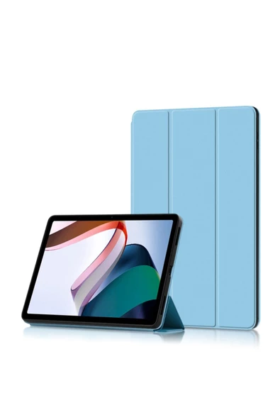 Xiaomi Redmi Pad 6gb 128gb 10.6" Tablet Uyumlu Flip Smart Standlı Akıllı Kılıf Smart Cover  MAVİ ürün görseli 1