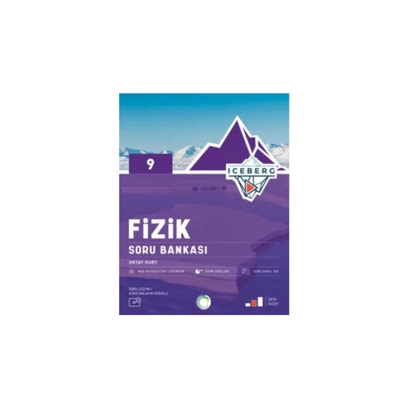 9. Sınıf Iceberg Fizik Soru Bankası ürün görseli 1