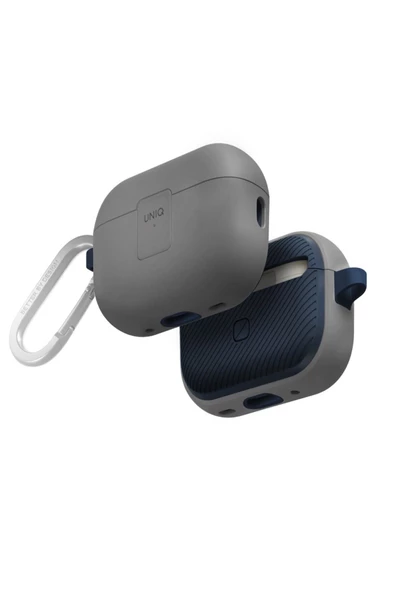 Airpods Pro 2 (2.NESİL)uyumlu Kılıf Clyde Serisi Manyetik Kapak Tasarımı Kablosuz Şarj Desteği  Grey ürün görseli 1