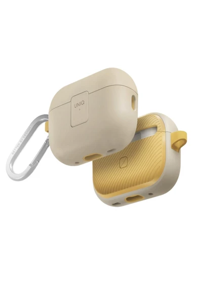 Airpods Pro 2 (2.NESİL)uyumlu Kılıf Clyde Serisi Manyetik Kapak Tasarımı Kablosuz Şarj Desteği  Yellow ürün görseli 1