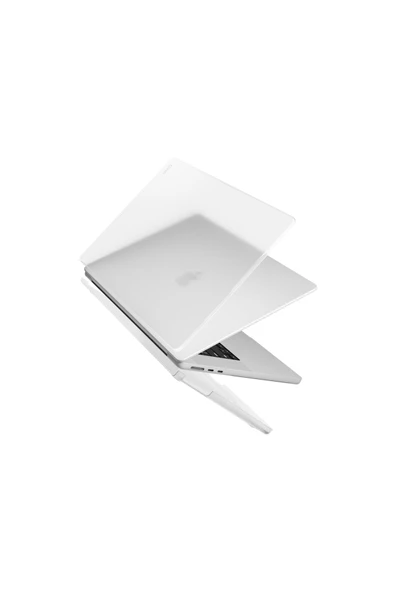 Apple Macbook Air 13.6 Inç M2-M3-M4 A2681 A3113 A3240 Uyumlu Kılıf Claro Mat Koruyucu Kapak  Clear ürün görseli 1