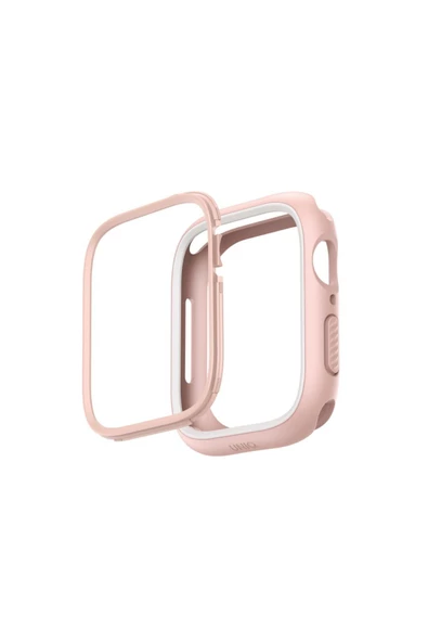 Apple Watch 41mm Kasa Koruyucu Moduo Serisi Değiştirilebilir 2'li Çerçeve  Pink ürün görseli 1