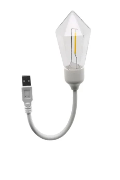 Kitap Okuma/Kamp Işığı/Gece Lambası Retro Otantik Usb Girişli Lamba Kırılmaz Lamba  ALTIGEN AMPUL ürün görseli 1