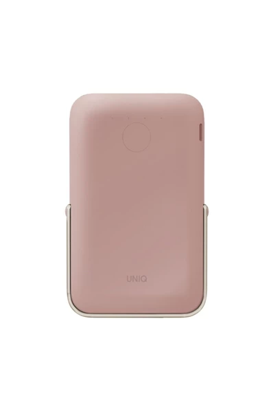 Powerbank 5000 mAh Standlı 15w Hızlı Şarj PocketSlim™ Magsafe Özellikli Hoveo Serisi (MagClick™)  Pink ürün görseli 1