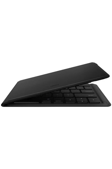 Forio Serisi Katlanabilir Kablosuz Bluetooth Klavye Ergonomik Ingilizce Q Type-C Şarjlı  Black ürün görseli 1