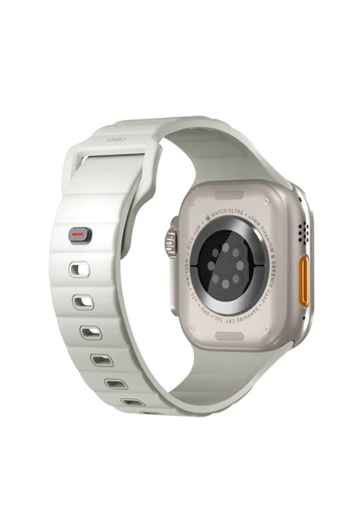 Apple Watch 49mm Ultra 2/1 - 46mm Seri 10-45mm Seri 9/8/7 44mm Seri SE2/SE/6/5/4 Extrem Spor Kayışı  Lume ürün görseli 1