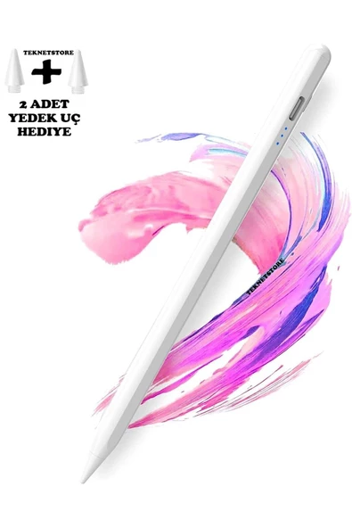 Ipad 2.nesil Ipad Pro 11/12.9/ıpad 8.9.10.nesil/ıpad Air 4/5 Uyumlu Avuç Içi Red Dokunmatik Kalem ürün görseli 1