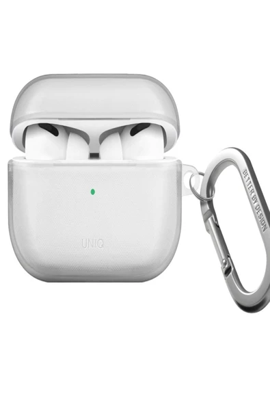 Airpods Pro 2 (2.nesil)  Uyumlu Kılıf Glase Serisi Cristal Net Görünüm Kablosuz Şarj Destekli  Crystal Clear ürün görseli 1