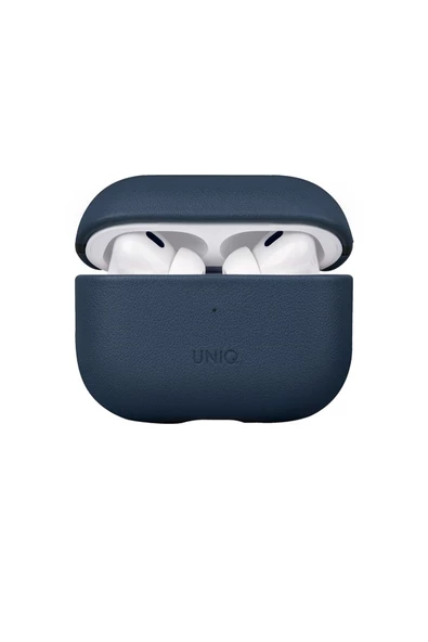 Airpods Pro 2 (2.NESİL) Kılıf Terra Serisi Hakiki Deri Kablosuz Şarj Destekli Koruma  Blue ürün görseli 1