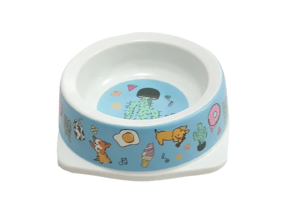 Bobo Kedi Köpek Melamin Mama ve Su Kabı BO-3038 130 ML Mavi ürün görseli 1