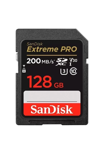 Extreme Pro 128gb 200mb/s Sdxc Hafıza Kart ürün görseli 1