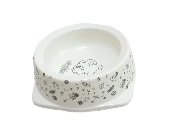 Bobo Kedi Köpek Melamin Mama ve Su Kabı BO-3038 130 ML Krem ürün görseli 1