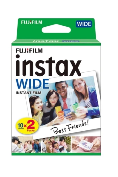 Instax Wide Film 20'li 108x86 mm Beyaz ürün görseli 1