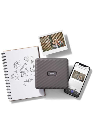 Instax Wide Link Gri Akıllı Telefon Yazıcısı - Resim 6