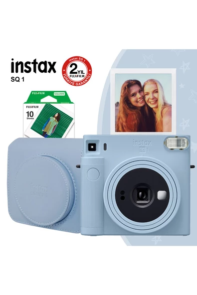 Instax Sq1 Buz Mavi Fotoğraf Makinesi Ve Hediye Seti 3 ürün görseli 1