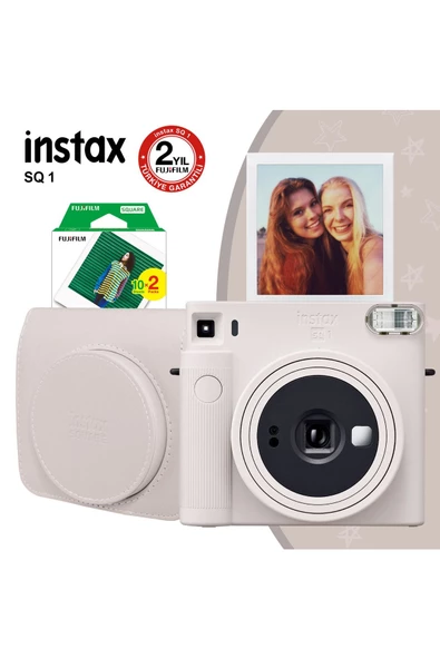 Instax Sq1 Beyaz Fotoğraf Makinesi Ve Hediye Seti 4 ürün görseli 1