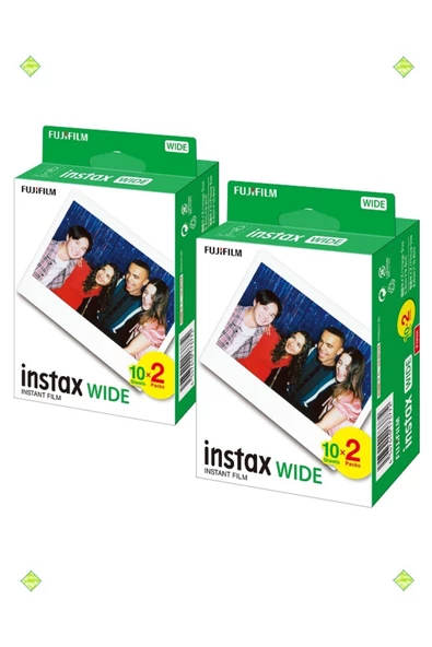 Instax Wide 20'li Film 2'li Set 40 Poz ürün görseli 1
