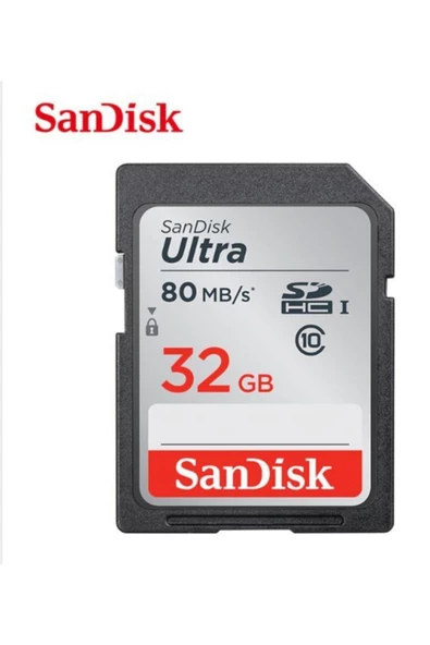 Ultra Sdsdunb-032g-gn3ın 32 Gb Sdhc Class 10 Uhs-ı Hafıza Kartı ürün görseli 1