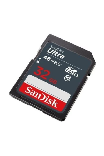 Ultra SDHC 48MB/s Class 10 UHS-I Hafıza Kartı 32  GB SDSDUNB-032G-GN3IN ürün görseli 1