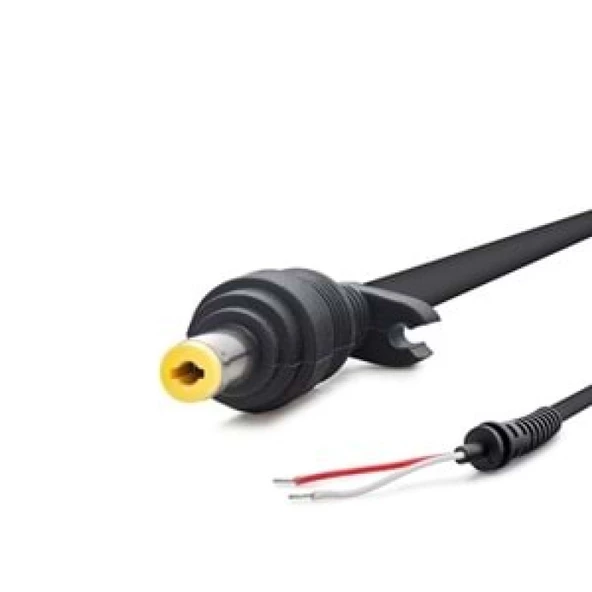 navidata Nvd-Yd7 4,8x1,7 Kablo Hp Notebook Adaptör Tamir Kablosu 4.8mm 1.7mm Sarı Uç 4.8x1.7 Dc Kablo ürün görseli 1