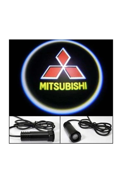 YEO  Kapı Altı Hayalet Araç Logo Ledli Mitsubishi ürün görseli 1